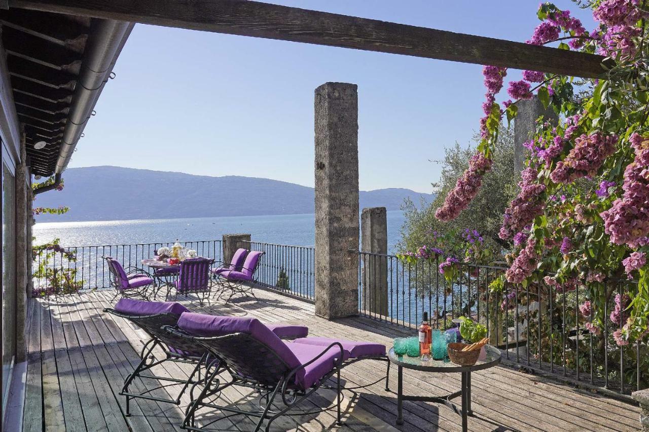 Villa Rachele: Stunning Luxury Villa In Centre Gargnano With Private Pool And Breathtaking Views Екстериор снимка