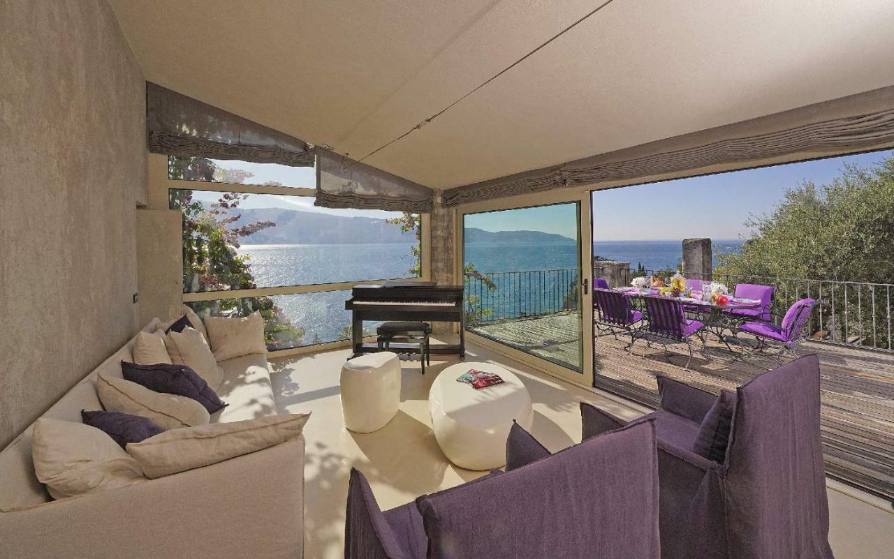 Villa Rachele: Stunning Luxury Villa In Centre Gargnano With Private Pool And Breathtaking Views Екстериор снимка