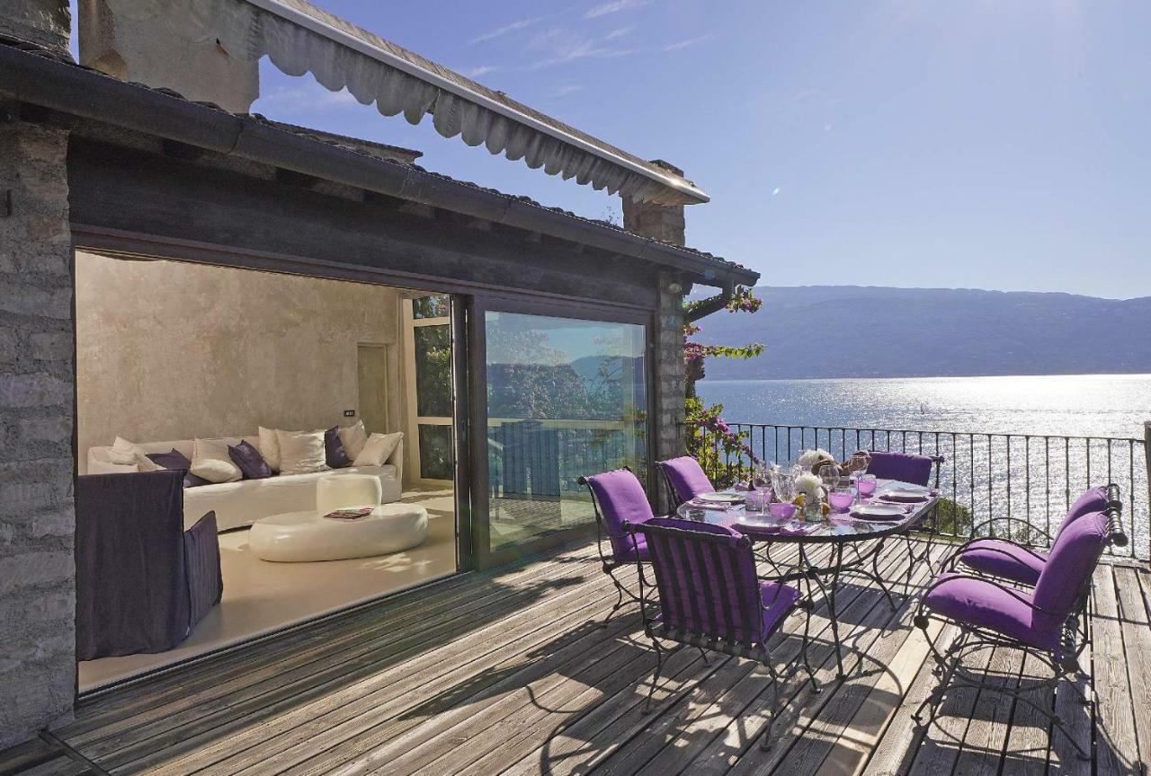 Villa Rachele: Stunning Luxury Villa In Centre Gargnano With Private Pool And Breathtaking Views Екстериор снимка